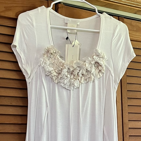 Sweet, light, fun summer dress, embellished with beads and lace women’s xs - Picture 6 of 7